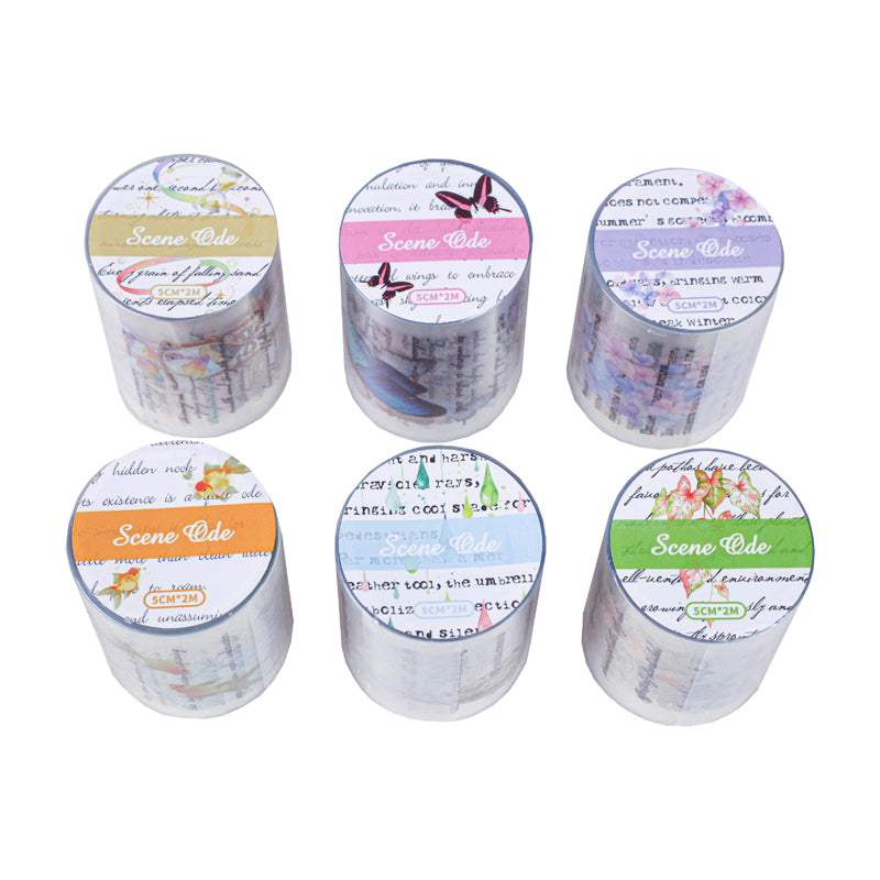 Landscape Poetry Series PET Tape