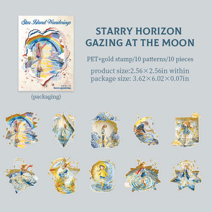 Star Island Wandering Series Sticker
