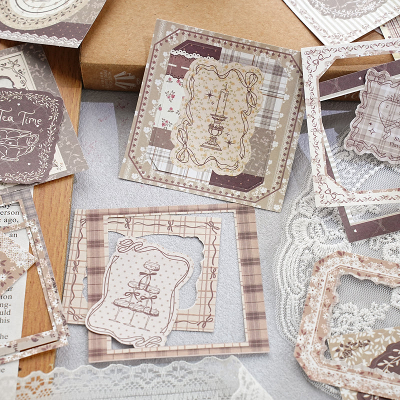 Border Narrative Series Sticker for journaling, scrapbooking and collage