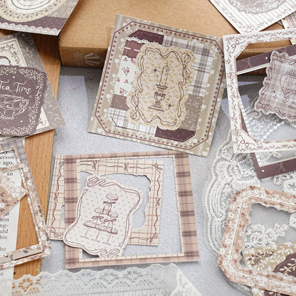 Border Narrative Series Sticker for journaling, scrapbooking and collage