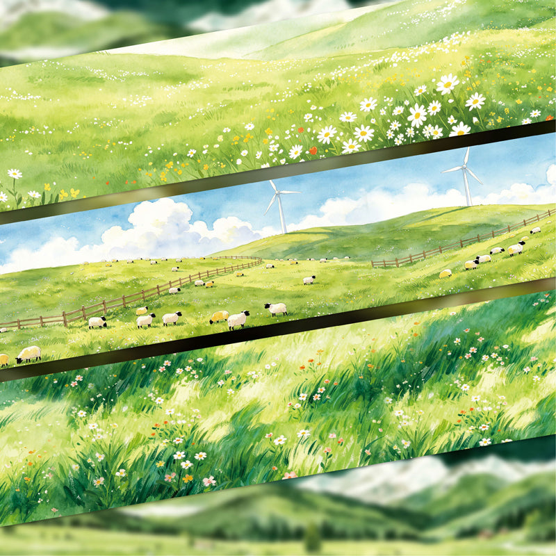 Grassland Wandering Series Washi Tape