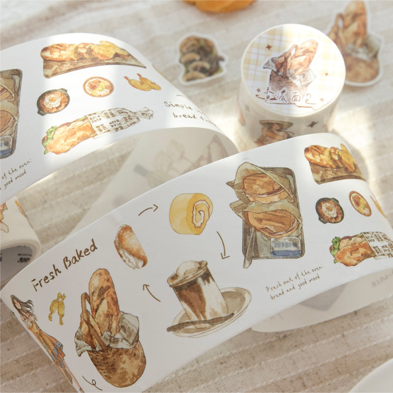 Coffee Daily Series Die Cutting Washi Tape for journaling, scrapbooking and collage