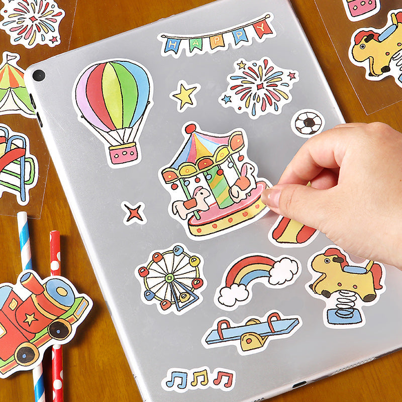 Happy Wanderer Chronicles Series Sticker for journaling, scrapbooking and collage