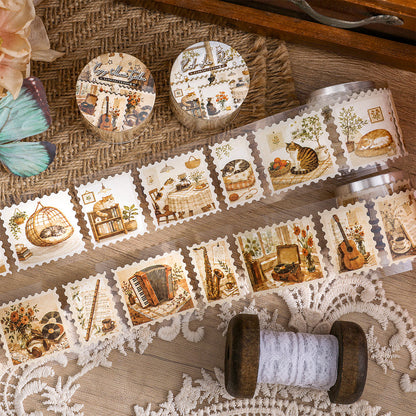 Evening Wind Knows Intent Series Die Cutting Self-adhesive Tape