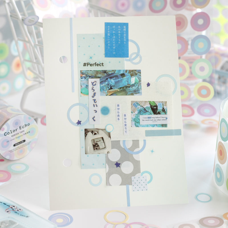 Color Echo Series Die Cutting Synthetic Paper Tape