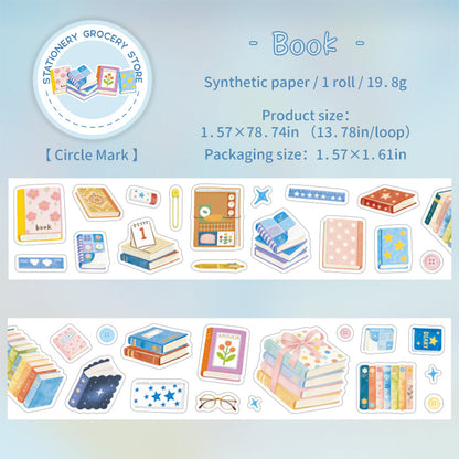 Stationery General Store Series Die Cutting Self-adhesive Tape