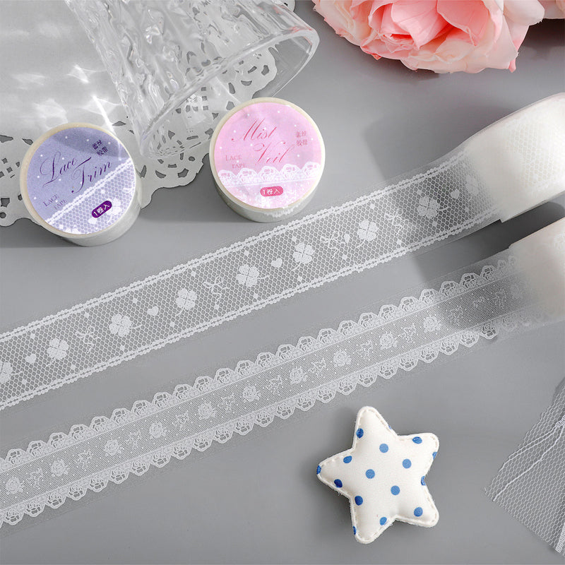 Lace Markings Series Flash Sand PET Tape