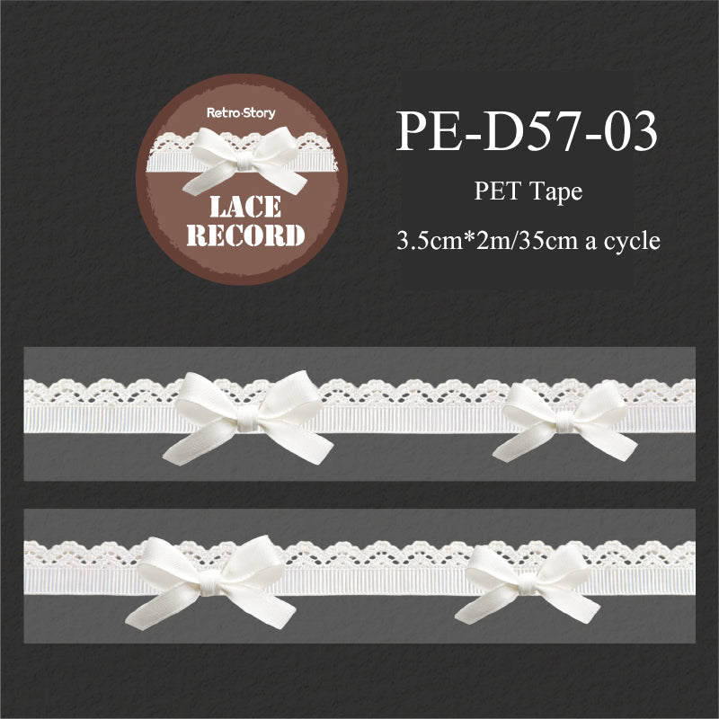 Lace Record Series PET Tape