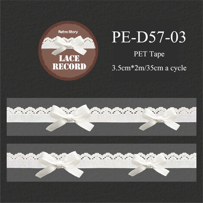 Lace Record Series PET Tape