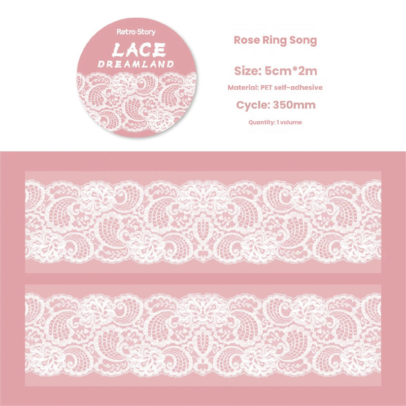 Lace Dreamland Series PET Tape