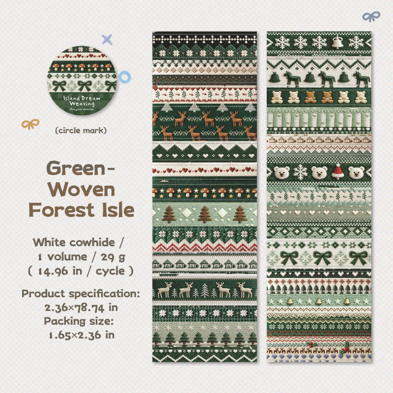 Island Dream Series White Kraft Paper Tape