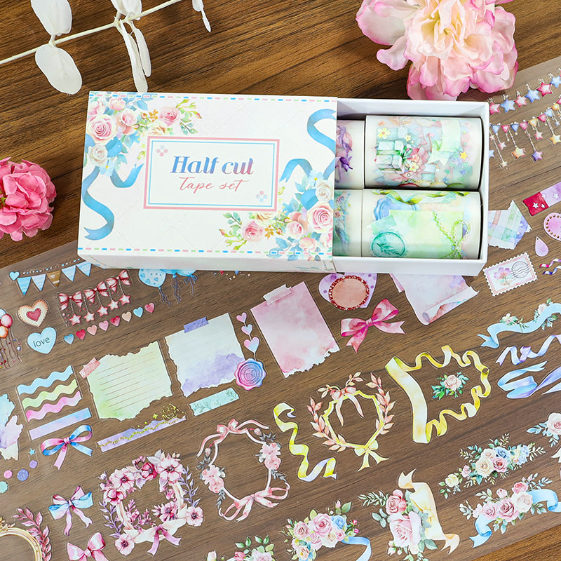 Jianya Yunli Tape Set for journaling, scrapbooking and collage