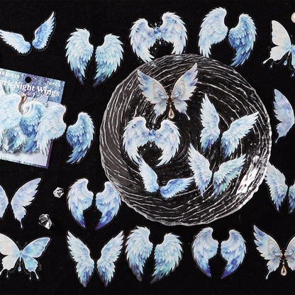 Nightwing Series Sticker for journaling, scrapbooking and collage