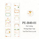Sweetheart Imprint Series Die Cutting Writing Paper Tape