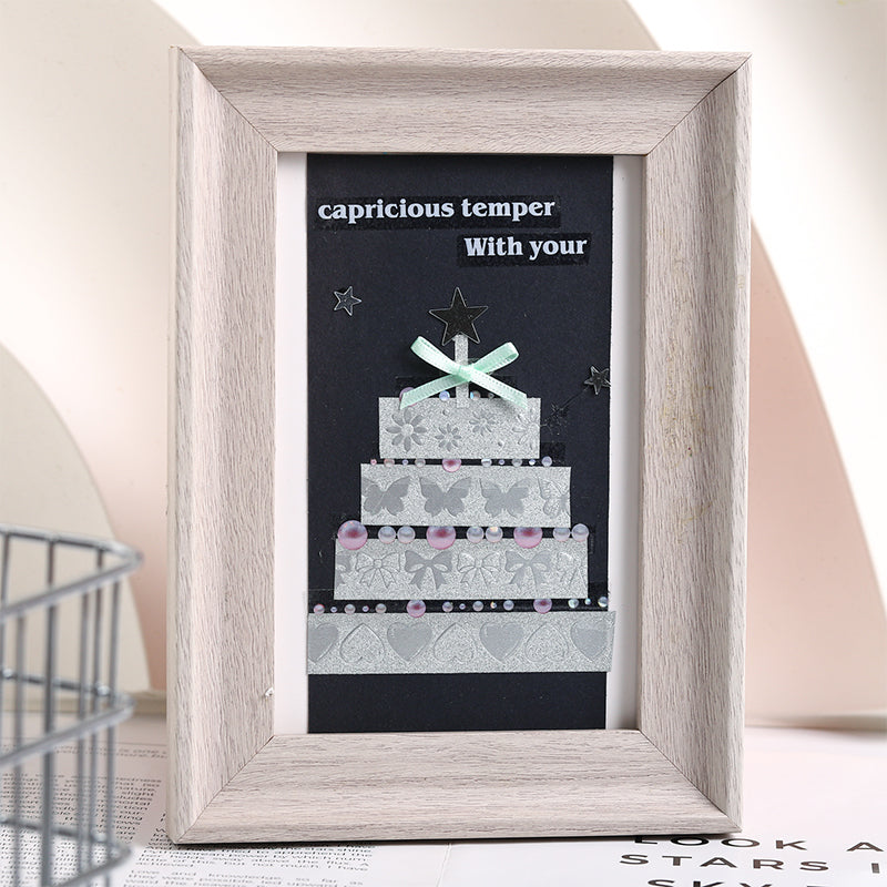 Milky Way Series Flash Silver Special Paper Tape