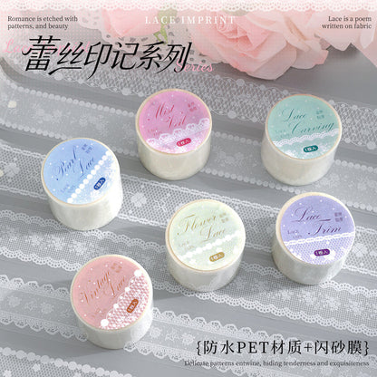 Lace Markings Series Flash Sand PET Tape