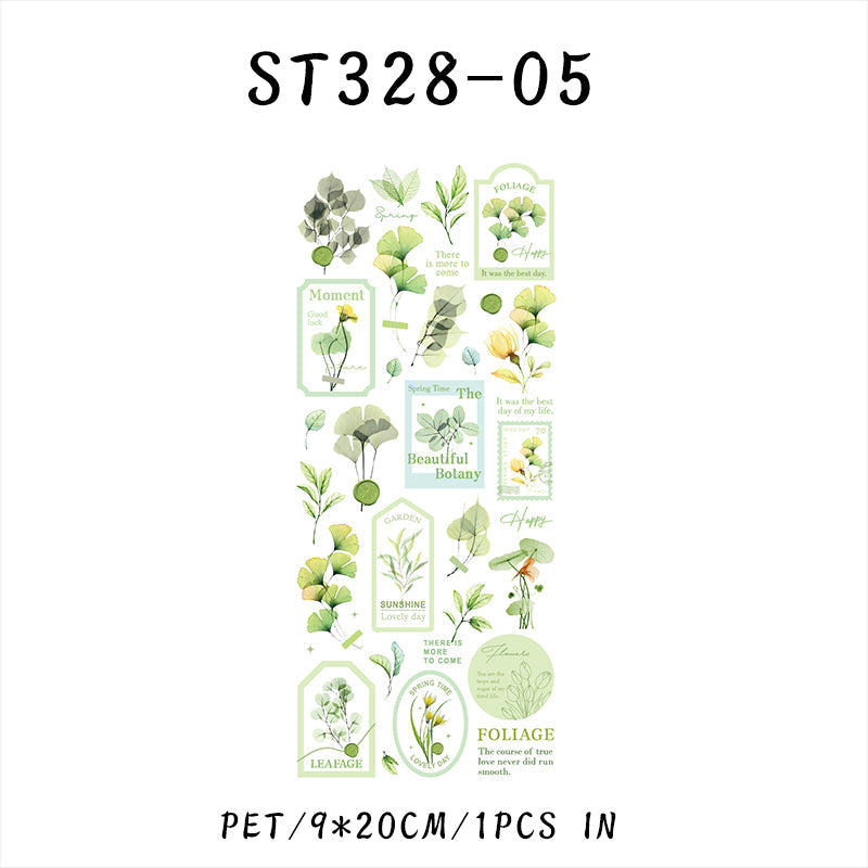Mountain floral Sticker