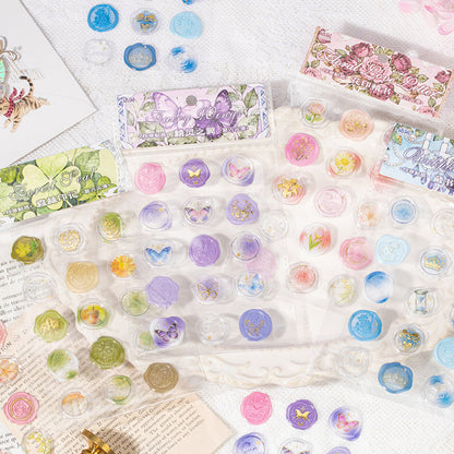 Classical Floral Sticker
