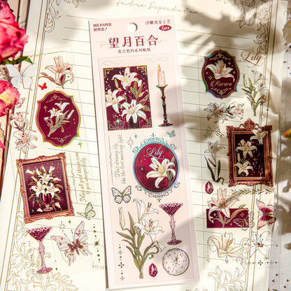 The Contract of Flowers Sticker