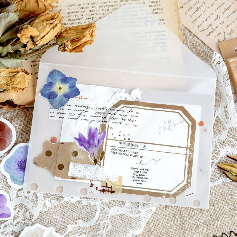 Flowers form poems Sticker
