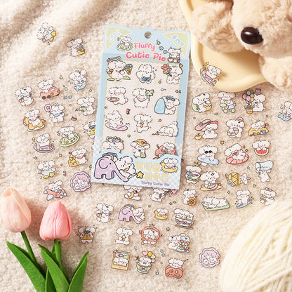 Milk Cute Companion Series Sticker for journaling, scrapbooking and collage