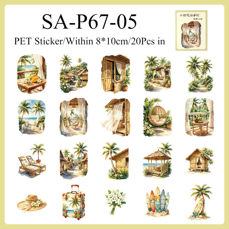 Small Town Travelogue Series Sticker