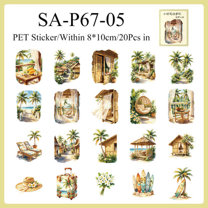 Small Town Travelogue Series Sticker