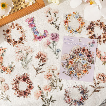 Retro Floral Sticker