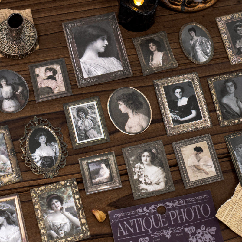 Medieval Picture Frame Series Sticker for journaling, scrapbooking and collage