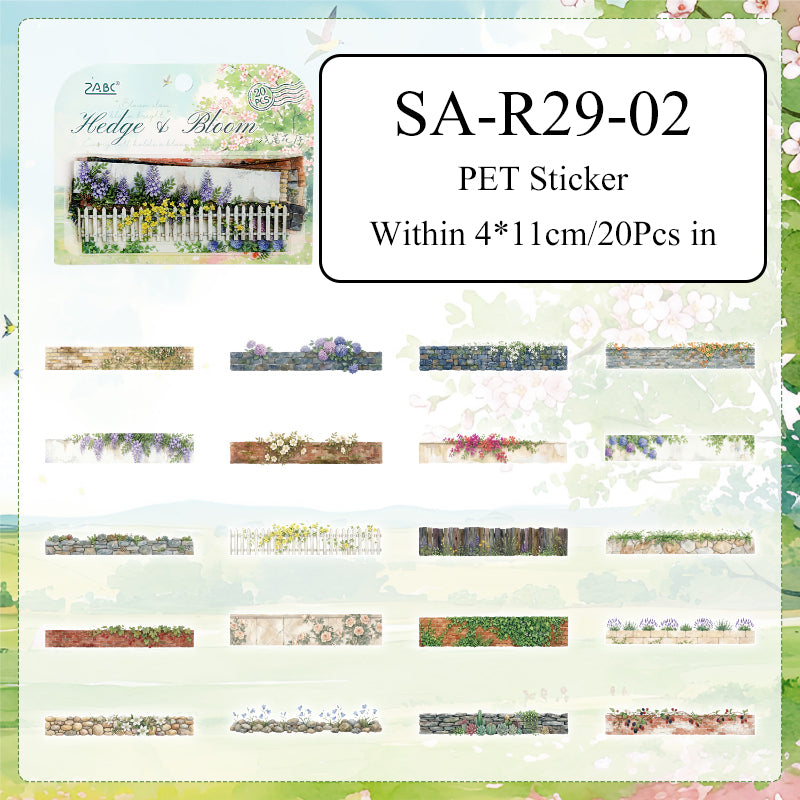 Flower Wall Sermon Series Sticker