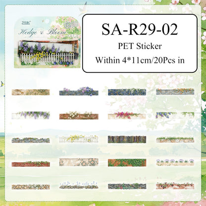 Flower Wall Sermon Series Sticker