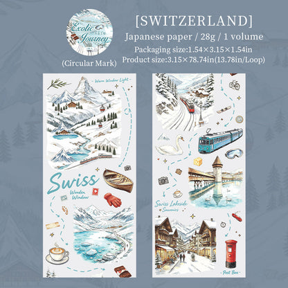 Exotic Journey Series Washi Tape