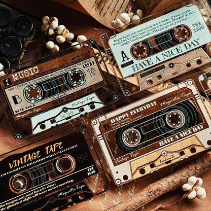 Whole Roll 6cm*5m Nostalgic Tape Series PET Tape