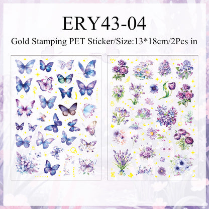 Flower Butterfly Language Sticker