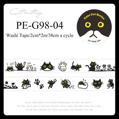 Cute Cat Series Washi Tape