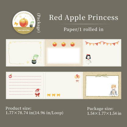 Fairy Tale Chronicle Series Die Cutting Washi Tape
