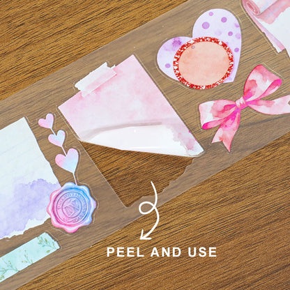 Jianya Yunli Tape Set for journaling, scrapbooking and collage