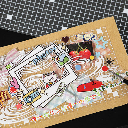 Edge of Dreams Series PET Tape featuring dream designs for journaling, scrapbooking and collage