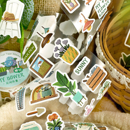 Wonderful Workshop Series Die Cutting Synthetic Paper Tape featuring shop designs for journaling, scrapbooking and collage
