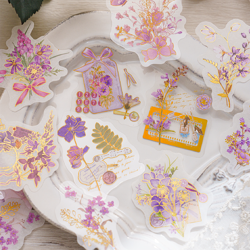 Time flower Sticker