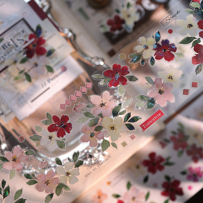 Monet Garden Die-Cutting Washi Tape - Sample 150cm