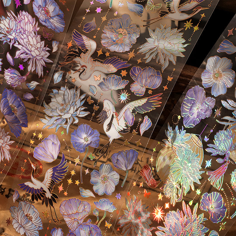 Sky light flower shadow Sticker