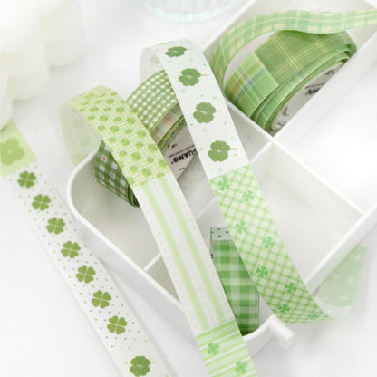 Fabric Fragment Series Washi Tape Set for journaling, scrapbooking and collage