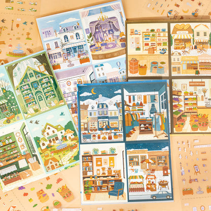 Wondrous Journey Series 3D Sticker for journaling, scrapbooking and collage