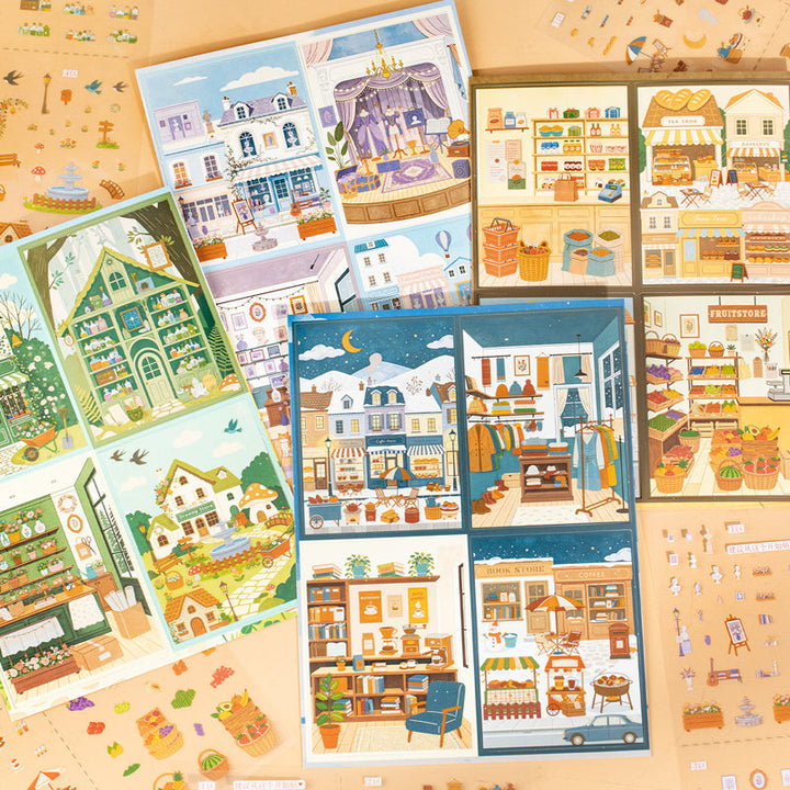Wondrous Journey Series 3D Sticker for journaling, scrapbooking and collage
