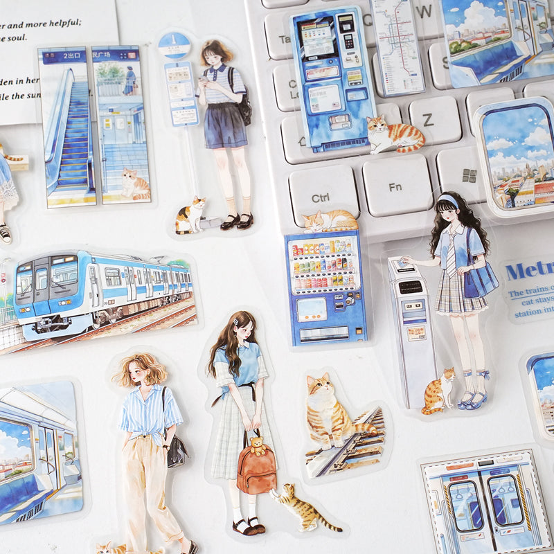 Warm Companions Series Sticker for journaling, scrapbooking and collage
