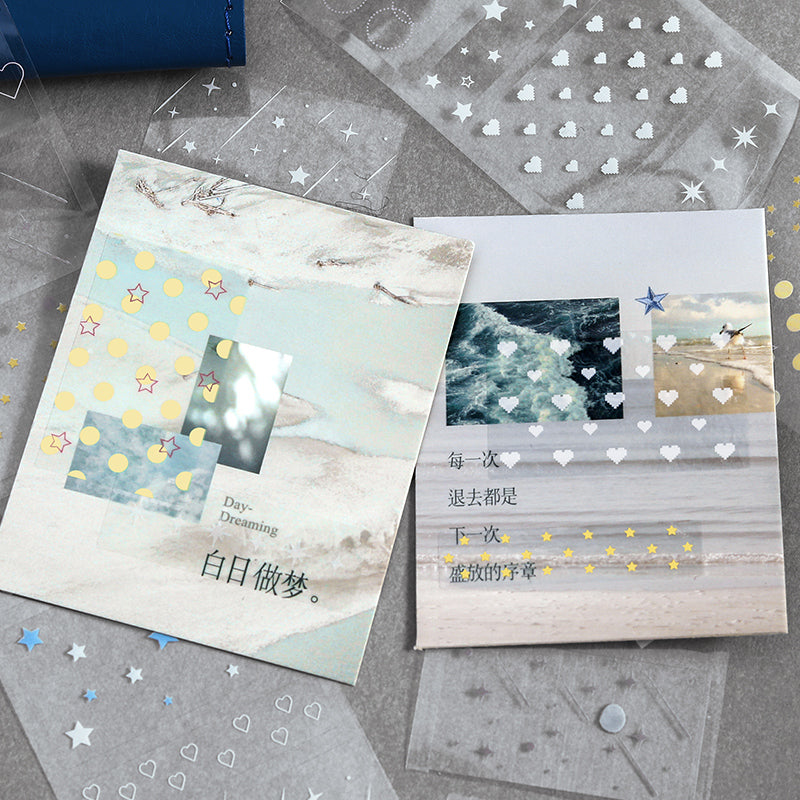 Derive inspiration series Die Cutting PET Tape for journaling, scrapbooking and collage