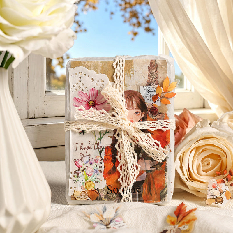 Soft Petal Fragrant Series Sticker for journaling, scrapbooking and collage