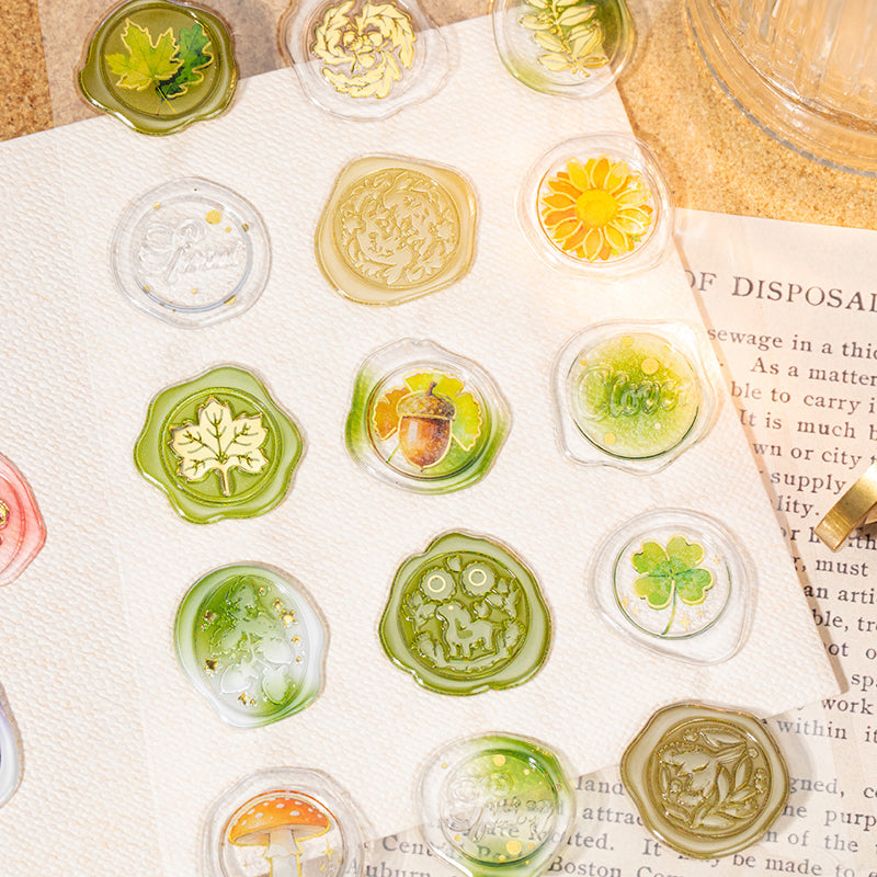 Classical Floral Sticker