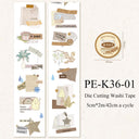 Collage Memoirs Series Die Cutting Washi Tape